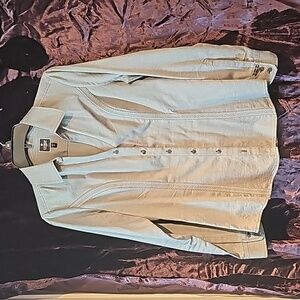 Express Womens Blouse Blk & White Size M EUC